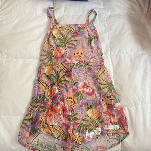 LF HAWAIIAN FLORAL ROMPER PLAYSUIT